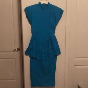 Turquoise Dress